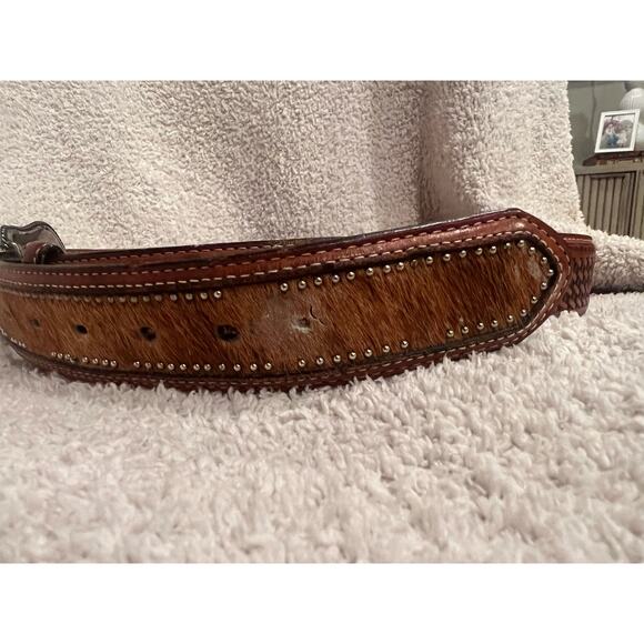 Men’s Western Leather Belt 34 main image 5